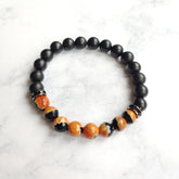 Tiger-Black-Matte-Onyx-Beaded-Stretch-Bracelet